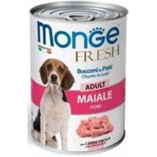 Корм влажный для собак для всех пород Monge fresh свинина 400 г