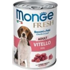 Корм влажный для собак для всех пород Monge fresh телятина 400 г