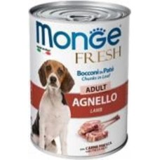 Корм влажный для собак для всех пород Monge fresh ягненка 400 г