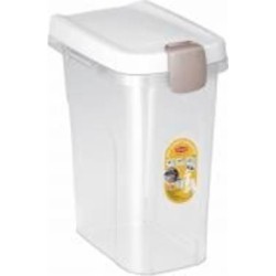 Контейнер Stefanplast 15 л 6 кг 33х22х41 см белый/прозрачный