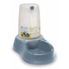 Миска-дозатор Stefanplast Break reserve Water 65 л сине-стальной