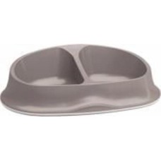Миска двойная Stefanplast Chic double 025 л + 025 л бежевый