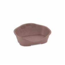 Лежак Stefanplast Sleeper 1 57х42х25 см коричнево-розовый