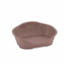 Лежак Stefanplast Sleeper 2 69х49х28 см коричнево-розовый
