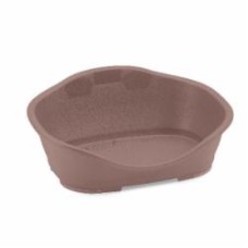 Лежак Stefanplast Sleeper 3 81х55х32 см коричнево-розовый