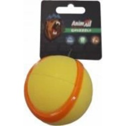 Игрушка для собак AnimAll Мяч желто-оранжевый 6,4 см