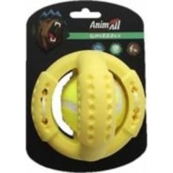 Игрушка для собак AnimAll Теннисный мяч L желтый 11,2х11,2х10,7 см
