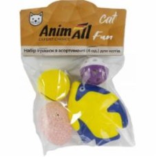 Набор игрушек AnimAll Fun Cat VP056 4 шт для кошек