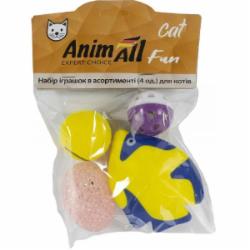Набор игрушек AnimAll Fun Cat VP056 4 шт для кошек