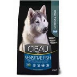 Корм сухой для собак для средних пород/для крупных пород Farmina Cibau Sensitive Adult Medium & Maxi с рыбой 2,5 кг
