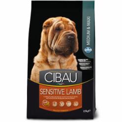 Корм сухой для собак для средних пород/для крупных пород Farmina Cibau Sensitive Adult Medium & Maxi с ягненком 12 кг