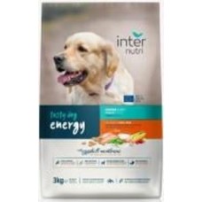Корм сухой для активных собак для средних пород/для крупных пород Internutri Tasty Energy с куриным филе 3 кг