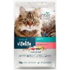 Корм сухой для взрослых котов всех пород Internutri Tasty Vitality с куриным филе 3 кг