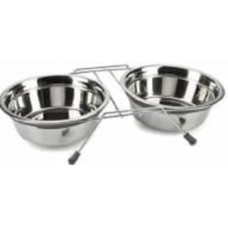 Миска двойная 4DOG DELUXE 2 х 0,95 л 5949060216165