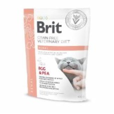 Корм сухой для взрослых котов Brit VetDiets с хронической почечной недостаточностью яйцо, горох 400 г