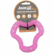Игрушка AnimAll для собак кольцо 6 сторон 12см фиолетовое 88204