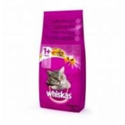 Корм сухой для кормления кошек от 1 до 8 лет Whiskas с говядиной 14 кг