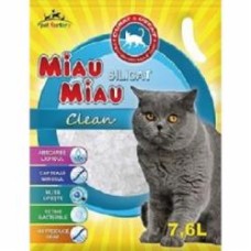 Наполнитель для кошачьего туалета MIAU MIAU SILICAT 3,05 кг