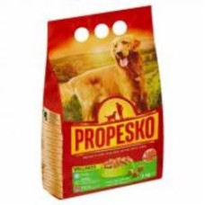 Корм сухой для всех пород PROPESKO ягненок, рис и овощи, 3кг (ягнятина, рис, овочи)