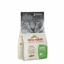 Корм сухой Almo Nature для выведения шерсти у взрослых котов с лососем 400 г
