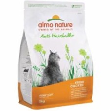 Корм сухой Almo Nature для выведения шерсти у взрослых котов с курицей 2 кг