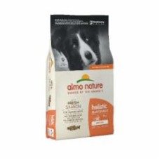 Корм сухой для средних пород Almo Nature Holistic Dog M с лососем 12 кг