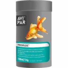 Корм Avipar FRIOFLOC для холодноводных рыб 100 мл/14 г (мясная и рыбная мука, овес, соя)