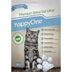 Наполнитель для туалета HappyOne силікагелевий 3,8л 1,46 кг