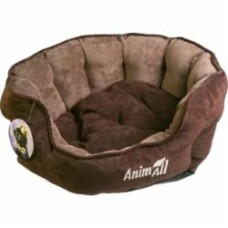 Лежак AnimAll Royal Velours Chocolate M 53×47×21 см