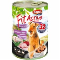 Консерва для собак для всех пород FitActive гусь кролик и яблоко 1,24 кг