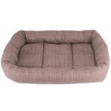 Лежак FX home Хит 60х48х10 см коричневая полоса