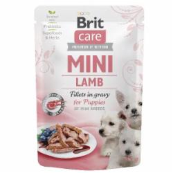 Корм влажный для малых пород Brit Care с ягненком 85 г