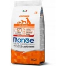 Корм сухой для всех пород Monge All breeds Puppy & Junior утка с рисом (70011037) 2,5 кг