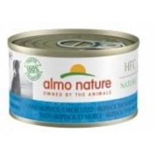 Консерва для всех пород Almo Nature HFC Dog Natural с полосатым тунцем и щепкой 95 г