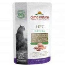 Консерва Almo Nature HFC Natural Cat Adult Chicken breast Duck fillet Wet 55 г