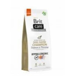 Корм сухой для всех пород Brit Care Hypoallergenic Dog Show Champion с лососем 12 кг