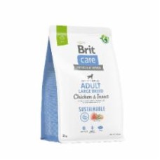 Корм сухой для больших пород Brit Care Sustainable Adult Large Breed с курицей 3 кг
