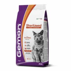Корм сухой для стерелизованных кошек GEMON Sterilised с рыбой 2 кг