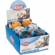 Игрушка для котов Trixie Мышь вибрирующая мех