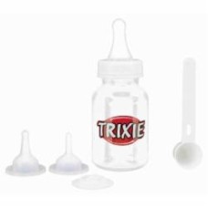 Набор для кормления Trixie с ложкой прозрачный/белый 120 мл