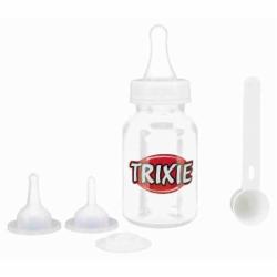 Набор для кормления Trixie с ложкой прозрачный/белый 120 мл