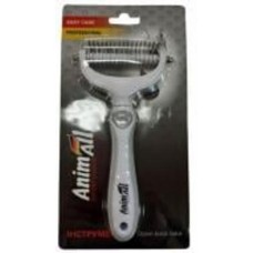 Грабли-колтунорез AnimAll Groom MG9712 серый