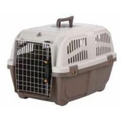 Переноска Trixie для собак Skudo 3 коричневая/песочная до 24 кг S 40 x 39 x 60 см 39741