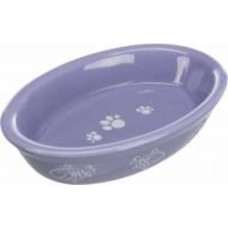 Миска Trixie для котов овальная керамическая 11.5 см 0.2 л (24495)