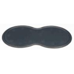 Коврик Trixie под миски для собак резиновый серый 45x25 см (24561)