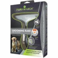 Расческа-грабли FURminator для собак и кошек с вращающимися зубцами 691664