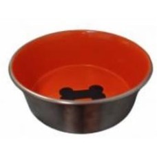 Миска 4Dog оранжевая противоскользящая 0,90 л 16,0 см