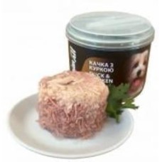 Корм влажный для всех пород AnimAll утка с курицей в нежном желе 195 г