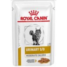 Консерва для кошек при заболеваниях нижних мочевыводящих путей Royal Canin для котов V.D. Urinary S/O Moderate Calorie in gravy 85 г