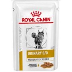 Консерва для кошек при заболеваниях нижних мочевыводящих путей Royal Canin для котов V.D. Urinary S/O Moderate Calorie in gravy 85 г
